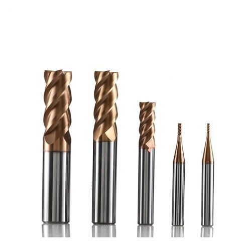 End Mill Cutter CNC Bit Flat HRC 55° 4 Flutes Tungsten Carbide Steel Milling 1mm - 20mm Lathe Machining Cutting Tool(D18.0xD18xL100) in Saudi Arabia