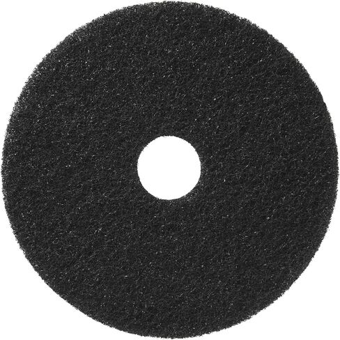 Americo® HP500 Heavy-Duty Floor Stripping Pad, 20" Diameter, Black, Box of 5 in Kuwait