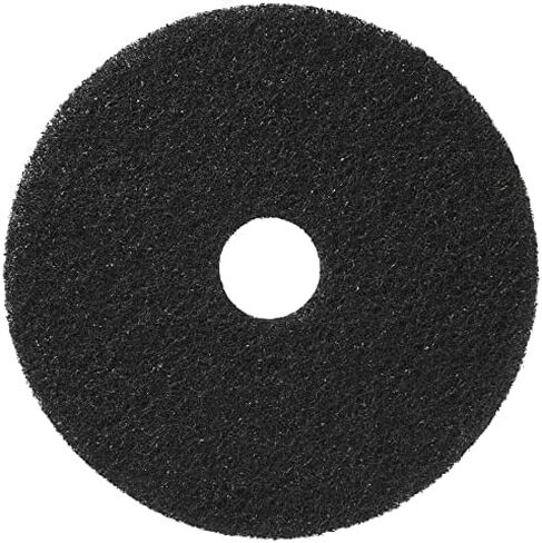 Americo® HP500 Heavy-Duty Floor Stripping Pad, 20" Diameter, Black, Box of 5 in Kuwait