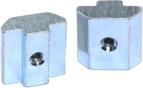 15 قطعة 4545 سلسلة T صواميل منزلقة مطرقة كتلة صواميل مربعة M8 T صواميل لـ 4545 مقاطع بثق ألومنيوم T فتحة 10 مم، لطابعة ثلاثية الأبعاد لجهاز التوجيه باستخدام الحاسب الآلي (M8) in Kuwait