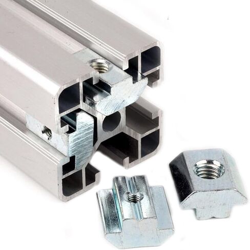 15 قطعة 4545 سلسلة T صواميل منزلقة مطرقة كتلة صواميل مربعة M8 T صواميل لـ 4545 مقاطع بثق ألومنيوم T فتحة 10 مم، لطابعة ثلاثية الأبعاد لجهاز التوجيه باستخدام الحاسب الآلي (M8) in Kuwait