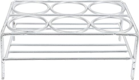 SEWACC Laboratory Crucible Stand Nickel Wire Support Rack 6-hole 36mm Diameter Practical Crucible Holder Suitable for Lab and Industrial Use in Saudi Arabia