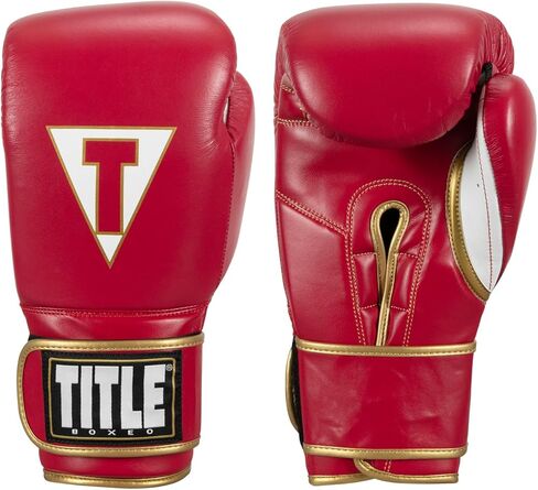 Title Boxeo Mexican Leather Training Gloves Quatro - Boxing Gloves, Boxing Training Gloves, MMA Gloves, Kickboxing Gloves, Punching Bag Gloves, Sparring Gloves in Saudi Arabia