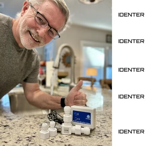 مقياس تدفق المياه الرقمي للري وخرطوم الحديقة - 3/8 بوصة GHT GPM مراقب استخدام المياه لمرشات العشب ووصلة RV والصنبور الخارجي، عداد دقيق لاستهلاك المياه in Kuwait