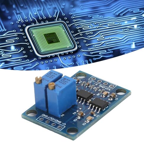 AD620 Instrumentation Amplifier Module - Microvolt/Millivolt Signal Transmitter with Adjustable Gain up to 1000x & Negative Voltage Output in Saudi Arabia