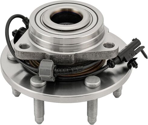 515096 مجموعة محمل محور العجلة الأمامية، بديل لـ Avalanche/Escalade/Escalade ESV/Escalade EXT/Sierra 1500/Silverado 1500/Suburban 1500/Tahoe/Yukon/Yukon XL 1500، 4WD ABS، 6 العروات in Kuwait