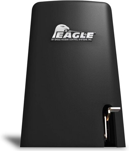 Eagle-1000 FR 1/2 HP Slide Gate Operator Motor for Residential Access Control Entrance - up to 27' ft 600lbs for Home or Light Commercial Businesses with 2 Remotes, Receiver, and Photo Eye Monitor in Kuwait