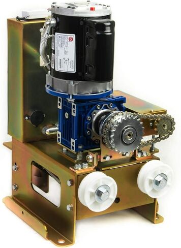 Eagle-1000 FR 1/2 HP Slide Gate Operator Motor for Residential Access Control Entrance - up to 27' ft 600lbs for Home or Light Commercial Businesses with 2 Remotes, Receiver, and Photo Eye Monitor in Kuwait