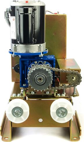 Eagle-1000 FR 1/2 HP Slide Gate Operator Motor for Residential Access Control Entrance - up to 27' ft 600lbs for Home or Light Commercial Businesses with 2 Remotes, Receiver, and Photo Eye Monitor in Kuwait