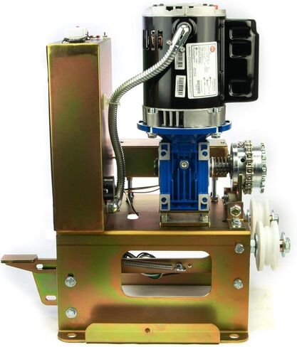 Eagle-1000 FR 1/2 HP Slide Gate Operator Motor for Residential Access Control Entrance - up to 27' ft 600lbs for Home or Light Commercial Businesses with 2 Remotes, Receiver, and Photo Eye Monitor in Kuwait