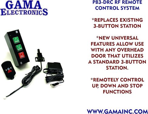 RF Remote Control System for Commercial Overhead Doors PB3-DRC in Saudi Arabia