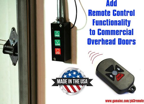 RF Remote Control System for Commercial Overhead Doors PB3-DRC in Saudi Arabia