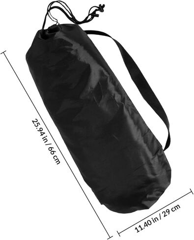 حقيبة حمل لوح التزلج مقاومة للماء سميكة من قماش أكسفورد حقيبة تخزين طويلة مع أشرطة منظم لوح التزلج للسفر والاستخدام الخارجي in Kuwait