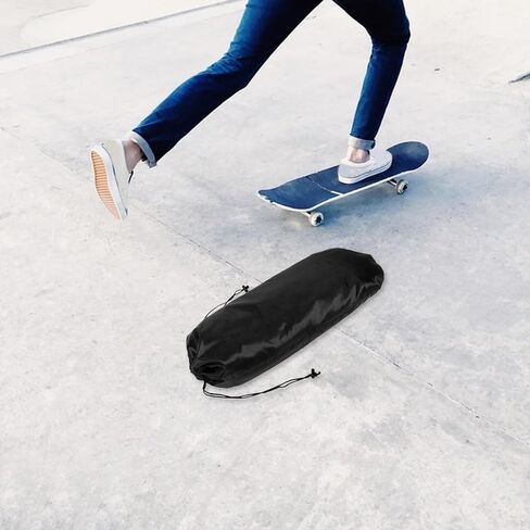 حقيبة حمل لوح التزلج مقاومة للماء سميكة من قماش أكسفورد حقيبة تخزين طويلة مع أشرطة منظم لوح التزلج للسفر والاستخدام الخارجي in Kuwait