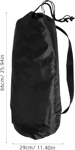 حقيبة حمل لوح التزلج مقاومة للماء سميكة من قماش أكسفورد حقيبة تخزين طويلة مع أشرطة منظم لوح التزلج للسفر والاستخدام الخارجي in Kuwait