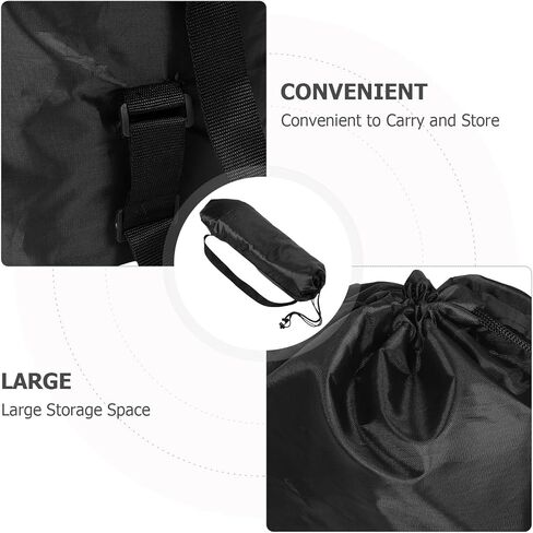 حقيبة حمل لوح التزلج مقاومة للماء سميكة من قماش أكسفورد حقيبة تخزين طويلة مع أشرطة منظم لوح التزلج للسفر والاستخدام الخارجي in Kuwait