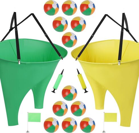 yofit 24 قطعة Granny Pants Yard Game Funny Field Day الألعاب الخارجية للبالغين والأطفال والعائلة مجموعة سراويل جاينت لحفلات عيد الميلاد وأنشطة ألعاب الرمي للمجموعات in Kuwait