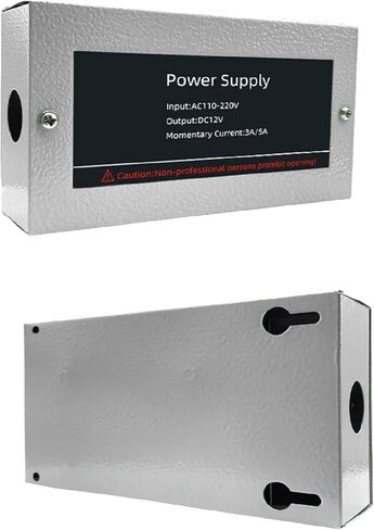 Steel Power Supply Home Door Access Control System Electromagnetic Lock DC 12V 3A Power Supply in Kuwait