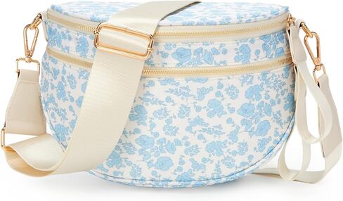 Leopard Purse,Leopard Print Bum Bags for Women Crossbody Spacious Waist Bag Fanny Packs Crossbody Bag 2025(Coffe) in Kuwait