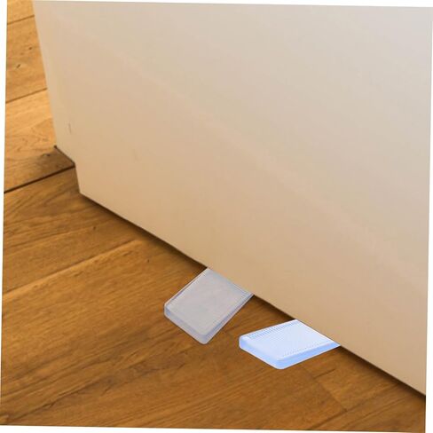 Operitacx 8pcs Wedge Furniture Levelers Wear-Resistant Table Shims for Cabinets and Doors Easy to Use Leveling Solution for Home Improvement in Saudi Arabia