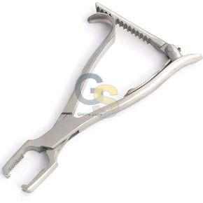 G.S Kern Bone Holding Forceps with Ratchet 9.5" in Kuwait
