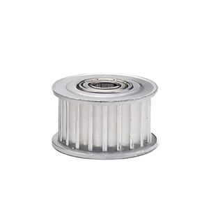Timing Belt Drive Pulley Idler Pulley 5M 50Teeth Belt Widths 16/21/27mm Synchronous Wheel for CNC(AF27 Bore 20 (6204)) in Saudi Arabia