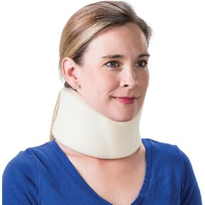 Core Products Soft Foam Cervical Collar Neck Support Brace, Helps Stabilize Vertebrae & Relieve Spinal Pressure for Men & Women - Black, Small Fits (1.8-2.2 inch) Height in Kuwait