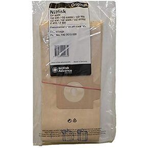 Nilfisk 1407015020 Paper Bag, Gd-930 Uz930 5 Pk in Kuwait