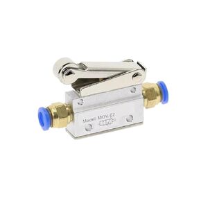 MOV-02 PT 1/8"Female Thread 3 Position 2 Way Pneumatic Mechanical Valve Reversing Roller Hand Manual Valves(MOV-02) in Kuwait