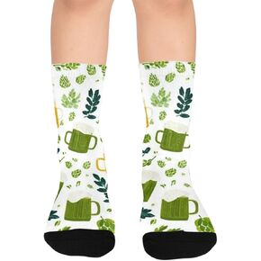 جوارب Garden Beer Art للتنزه سيرًا على الأقدام - جوارب شتوية حرارية سميكة دافئة للأطفال الصغار للأولاد والبنات للمدرسة، والارتداء اليومي والأنشطة الخارجية in Kuwait