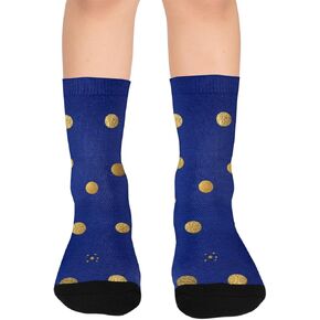 جوارب فاخرة للمشي لمسافات طويلة بطبعة منقطة - جوارب شتوية حرارية سميكة دافئة للأطفال الصغار للأولاد والبنات للمدرسة، والارتداء اليومي والأنشطة الخارجية in Kuwait