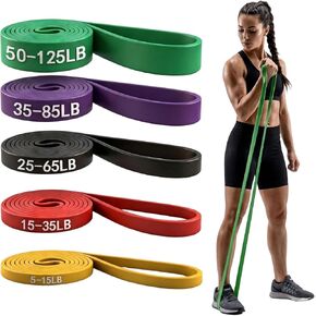 Resistance Bands, Pull Up Resistance Bands, Men's and Women's Fitness Training Bands, Suitable for Stretching, Training, and Physical Therapy in Saudi Arabia
