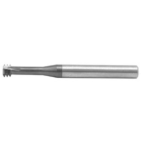 Tungsten Steel Milling Cutter, 3 Tooth 60° Metric Thread Engraving Tool, M8x1.25xD6x60 Specification, for Precision Machining of Aluminum, Copper, Stainless Steel in Kuwait
