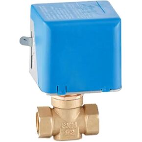 صمامات كروية نحاسية كهربائية بمحرك 1/2 بوصة 2 سلك AC220V صمام إيقاف إيقاف اتجاهين (24VAC) in Kuwait