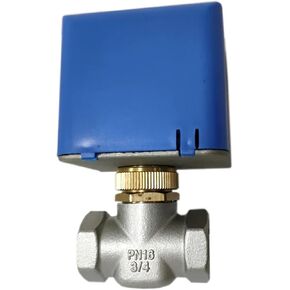 3/4 "صمامات كروية كهربائية من الفولاذ المقاوم للصدأ مزودة بمحركات 2 سلك AC220V صمام إيقاف إيقاف ثنائي الاتجاه in Kuwait