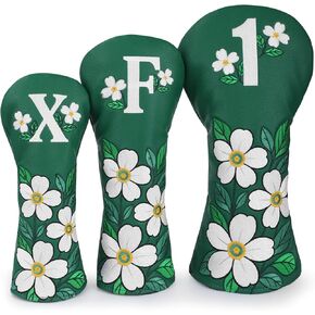 أغطية النادي غطاء رأس السائق الأخضر، غطاء خشبي 3 5، أغطية رأس هجينة، ملحقات جولف جميلة لحماية نادي الجولف للنساء والرجال in Kuwait