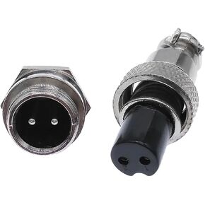 10 قطعة موصل معدني GX12 لوحة موصل دائري التوصيل المقبس 2-pin 3-pin 4-pin 5-pin 6-pin 7-pin 5A 125v M12 موصل (7Pin 10 قطعة) in Kuwait