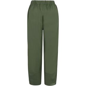 Mzkdieey Women's Vintage Wide Leg Pants Cotton Linen Cropped Tulip Pants Summer Casual Elastic Waist Capri Pants Trousers in Kuwait