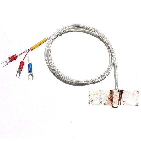 Type K/PT100 Pasted Surface Measurement Patch Temperature Sensor Probe 1Pcs(PT100 Cable 5m) in Kuwait