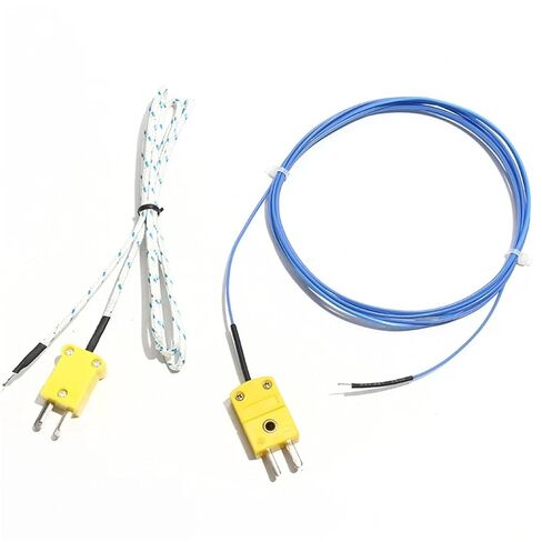 K-Type Surface Thermocouple Temperature Probe Line 1M/2M/3.0M/5M Instrument for Industrial Controller 1Pcs(PTFE 2m) in Kuwait