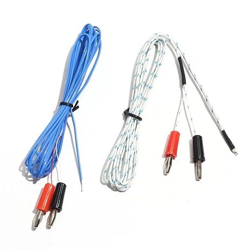 Multimeter Temperature Probe K Type Thermometer Cable 1M/2M/3.0M/5M Interface Sensor Thermocouple Universal PTFE 1Pcs(Fiberglass 4m) in Kuwait
