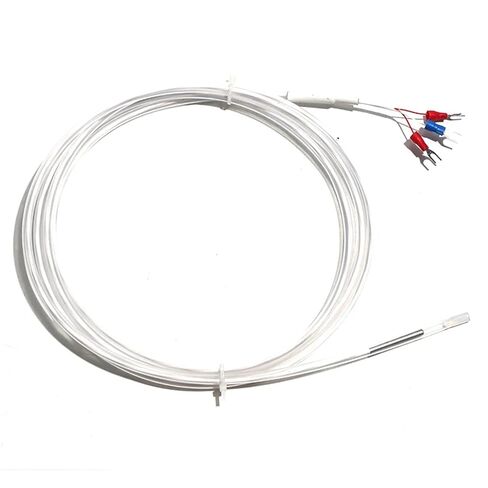 PT100/K Type Thermocouple Temperature Sensor Internal Stainless Steel Probe 3 * 30mm 1M 2M 3.0M 4M 5M -50~260℃ 1Pcs(K 1M) in Saudi Arabia