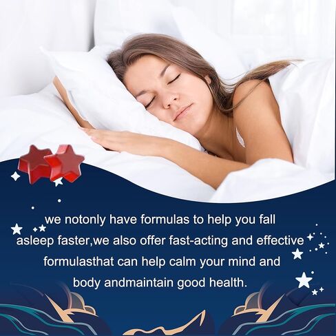 علكات النوم للبالغين - علكات خالية من الميلاتونين مع 5-HTP، وL-الثيانين، والمغنيسيوم وجذور الناردين - نباتية، وحلال، وخالية من السكر والغلوتين - الفراولة الحلوة، 60 قطعة in Kuwait