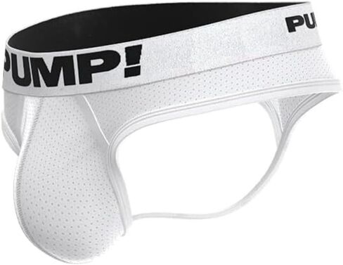 Pump! Black Classic Thong Men's Thong | Supportive & Contoured Fit | Breathable & Soft Fabric in Kuwait