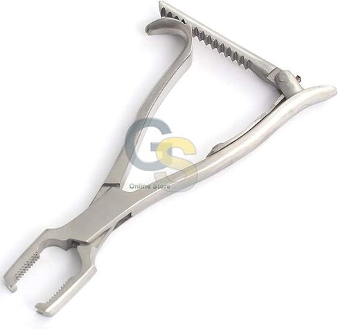G.S Kern Bone Holding Forceps with Ratchet 9.5" in Kuwait