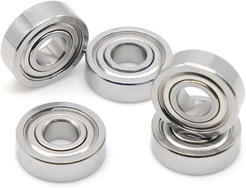 S696ZZ تحمل 6*15 5 مللي متر الأسطوانة الفولاذ المقاوم للصدأ S696Z S696 Z ZZ الكرات 10 قطعة in Kuwait