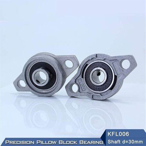 TMP1105 KFL006 Mounted Bearing 30mm Shaft Diameter KFL Zinc Alloy Pillow Block Housing Flange Bearings FL006 Precision in Saudi Arabia