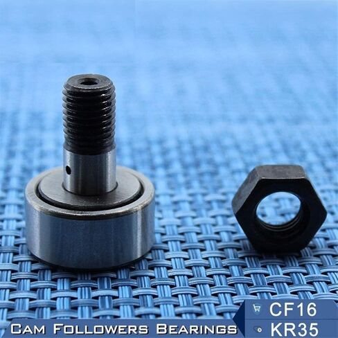 High Speed KR35 CF16 Cam Followers Needle Roller Bearing 16mm Stud Type Track Rollers KRV35 CF16B NAKD35 KR35PP / UU Bearings CF-16 in Saudi Arabia