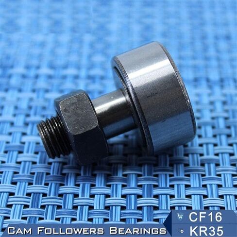 High Speed KR35 CF16 Cam Followers Needle Roller Bearing 16mm Stud Type Track Rollers KRV35 CF16B NAKD35 KR35PP / UU Bearings CF-16 in Saudi Arabia