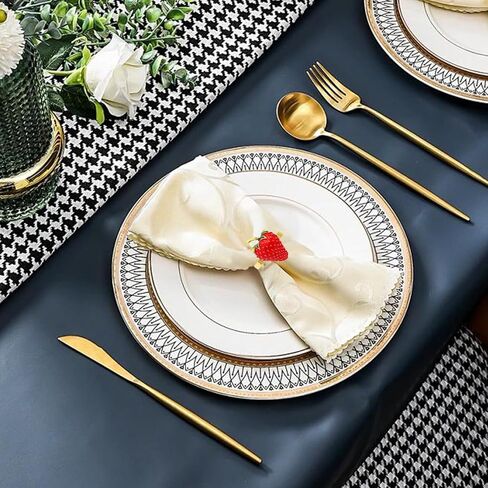 مجموعة حلقات مناديل الفراولة مكونة من 6 قطع، أبازيم حلقية مناديل الفاكهة، حلقات حامل مناديل الصيف حلقات مناديل حمراء للمزرعة لتناول الطعام الأنيق وحفلات الزفاف والاحتفالات اليومية للولائم in Kuwait